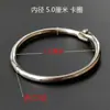 Anillos para Colgar Cortinas Cortina de Ducha Ganchos a Presión Móviles Anillas de Acero para Llaveros Accesorios para Palo de Bandera y Póster