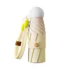 Design de Cordão Personalizado 50% de Desconto Guarda-chuva Mini com Revestimento de Borracha em Cor Contrastante, Guarda-chuva de Bolso Mini com Proteção Solar, Uso Duplo para Sol e Chuva, para Mulheres