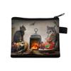 Bolsa de moedas de gato nova de verão para crianças, porta-cartões, bolsa de armazenamento portátil da moda com desenho animado, tendência estudantil, atacado