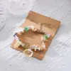 Pulsera de Conchas y Perlas Estilo Vacaciones de Playa Europeas y Americanas Transfronteriza, Pulsera Colorida de Piedras Mixtas Estilo Vacaciones para Mujeres