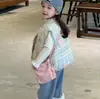 Chaleco de Invierno para Niñas Estilo Nuevo Algodón Infantil Engrosado Cálido Superior Elegante Versátil Cuadros Sin Mangas Ropa Exterior para Niñas