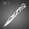 Navaja Plegable de Exterior Acero Inoxidable Navaja para Fruta Llavero Portátil Navaja Plegable Navaja de Bolsillo Multiusos