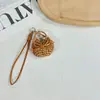 2026 Verano Nuevo Estilo Crochet Hecho a Mano Mini Bolso Colgante Accesorios Crochet Calado Casual Versátil Bolso Colgante