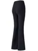 Pantalones de Yoga Acampanados, Leggings Acampanados de Cintura Alta, Pantalones de Tiburón para Exteriores, Pantalones Acampanados Deportivos Adelgazantes para Fitness y Danza que Levantan los Glúteos