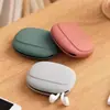 Caja de Almacenamiento para Auriculares con Cable, Funda Protectora de Silicona para Cable de Datos, Bolsa de Almacenamiento para Auriculares Bluetooth, Bolsa Organizadora para Auriculares Inalámbricos