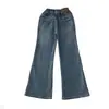 Jeans de Moda para Niñas con Estampado de Corazones y Elegante Diseño de Pierna Ancha, Nueva Colección Otoño 2026, Favorecedores y Versátiles para Uso Casual