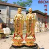 Estátua de Buda Ananda Jiye Discípulo Secundo de Sakyamuni Estátua de Buda de Resina Ananda Jiye Estátua de Deus Venerável Enfeites Atacado