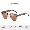 Óculos de Sol Polarizados Transfronteiriços Moda Europeia e Americana Retrô Masculino Amazon Tendência Feminino Óculos de Sol com Proteção Solar
