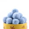 Bola de Pelo Sintético de Visón para Niños Hecha a Mano DIY Bolas de Felpa Accesorios Ropa Bolsas Piel 2-3cm Materiales Decorativos Versátiles