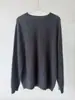 Suéter de Punto Suave como la Nube, de Peso Pesado, Seda Cepillada, Cuello Redondo, Manga Larga para Mujer, 26 Suéter Pulóver de Color Sólido Otoño/Invierno