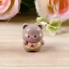 Micro Paisaje Creativo Lindo Oso Muñeco Lindo Decoración DIY Accesorios de Bolsita Ciega Mini Adornos de Escritorio para Coche