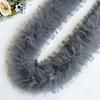 Ribete de Piel Sintética de Mapache de 8 cm para Sombreros, Ropa de Algodón, Hanfu, Cuellos de Piel, Zapatos, Botas, Capas y Accesorios de Ropa, Al por Mayor en Stock