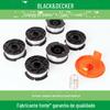 Corda de corte Black + Decker AF-100-3ZP carretel corda de corte de nylon aparador de grama cabeça de corte
