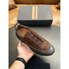 Zz Zapatos Nuevos para Hombre Zapatos Casuales de Gamuza Zapatos Deportivos para Exteriores Banda Elástica Cruzada Suela Gruesa Suela Ligera Zapatos de Caña Baja para Hombre