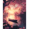 Pintura al Óleo Digital de Flor de Cerezo DIY Pintado a Mano Pintura Decorativa Escénica para Sala de Estar Popular Pintura de Compra Grupal ozon