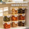 BNBSContenedor pequeño portátil para alimentos con sello a presión, caja transparente para pepinillos y kimchi, caja de almacenamiento para refrigerador