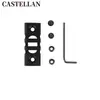 Sistema Keymod Universal 20mm Recorte Metal 3 Ranuras Guía Riel Tira Espina de Pescado Mi Accesorios NSR