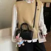 Bolso de mano vintage estilo coreano para mujer, bolso tipo Boston almohada de alta gama, bolso cruzado versátil para mujer