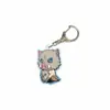 Llavero Acrílico de Kimetsu no Yaiba Colgante de Kimetsu no Yaiba Kamado Tanjirou Nezuko Diseño Original Accesorios para Mochila