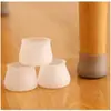 Cubiertas Silenciosas para Patas de Mesa y Silla, Protectores Engrosados Resistentes al Desgaste para Patas de Taburete y Mesa, Almohadillas Suaves de Goma Antideslizantes para Patas de Silla
