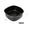 Set de Bandeja de Silicona para Hornear y Rejilla para Cocinar al Vapor para Freidora de Aire Transfronteriza Cosori, Bandeja para Hornear Antiadherente Resistente a Altas Temperaturas y Rejilla para Cocinar al Vapor