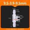 Reductor de Tes de Cuatro Vías, Divisor de Manguera Múltiple de Cuatro Vías, Tes de Cuatro Vías, Unión de Pagoda, Tubería de Cuatro Vías, Unión de Pagoda, Tes de Cuatro Vías