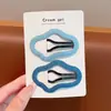 Pasador de Peluche de Estrella Colorida para Mujer Otoño e Invierno Niños Pinza Lateral para el Cabello 2025 Nuevo Pinza de Pato para Flequillo Accesorios para el Cabello