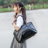 Bolsa jk para Estudante Bolsa para Vestido Bolsa de Ombro de Gato Bolsa de Mão Bolsa de Couro Mochila Escolar para Estudante de Ensino Médio Japonês Mochila