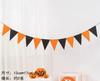 Guirnalda de Banderines Triangulares de Fieltro Fiesta de Cumpleaños de Bebé Habitación Infantil Guardería Decoración Colgante Arcoíris Macarrón