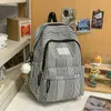 Mochila Pequeña Dulce y Linda para Niña de Nuevo Estilo Primaveral de Alto Valor Estético para Salidas de Primavera, Bolso Escolar Estilo Universitario a Cuadros para Estudiante