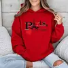 Sudadera con Estampado de la Torre Eiffel de París para Mujer Transfronteriza Temu Wish Amazon