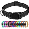 Collar Reflectante para Perros Grandes, Medianos y Pequeños, Correa para Paseo de Perros al Aire Libre, Collar para Perro Mascota para Prevenir que se Pierda