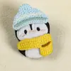 Accesorios de Broche de Pingüino Pequeño de Tela Coreana Estilo Bosque, Pinzas para el Cabello Lindas de Cachorro y Elefante, Accesorios para Niñas DIY