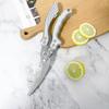 Tijeras multifuncionales de cocina para huesos de pollo, tijeras de alta resistencia, acero inoxidable, para uso doméstico, mango de plástico engrosado, tijeras para alimentos, tijeras de cocina al por mayor