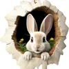 Decoración Colgante de Conejo de Pascua para Nuevo Producto Transfronterizo Decoración del Hogar Colgante para Llavero de Mochila Colgante de Conejo