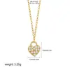 Colar de Zircônia Doce Cruzado Amor Feminino Luxo Leve Nicho Moda de Ponta Design Versátil Corrente para Clavícula