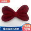 Pinza para el cabello de lazo de terciopelo estilo princesa de escape, accesorios para la cabeza, lazo, pinza para el cabello, accesorios DIY