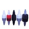 Botella de plástico de 120 ml con boquilla puntiaguda y tapón de gel, dispensadora de tinta pigmentada de HDPE.