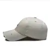 Gorra casual unisex con bordado de letras, gorra de béisbol, gorra visera de pico de pato, diseño versátil transfronterizo con letras, estilo desgastado para deportes al aire libre en primavera