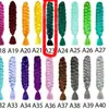Peluca de Fibra Química Trenzas Grandes para Hombres y Mujeres Extensiones de Cabello Personalizadas 165g 41Pulgadas X-Pression Trenzas Cabello
