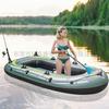 Suministro directo de fábrica bote inflable engrosado individual doble portátil plástico PVC aerodeslizador bote de pesca inflable aerodeslizador