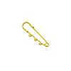 Broche de seguridad de alta calidad de estilo coreano, broche grande con forma de anillo, broche antiluz, broche fijo para apretar la ropa, accesorios de decoración