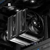 Radiador de aire de doble torre y doble ventilador Limin PA120H-S NEGRO con 6 tubos de calor para AM5/LGA1851
