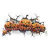 Fan Xi fun-g 160000 día festivo pared rota calabaza dormitorio sala de estar decoración de pared pegatinas de pared venta al por mayor autoadhesivo