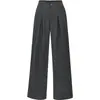 Amazon Europeia e Americana Lançamentos de Primavera Roupas Femininas Trabalho Deslocamento Negócios Temperamento Solto Casual Formal Calças de Terno