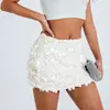 Primavera/Verão 2026 Comércio Exterior Transfronteiriço Amazon Moda Irregular com Lantejoulas Saia Ultra-Curta Conjunto para Festa Noturna Feminino