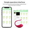 Solo el pequeño renacuajo APP usar vibrador femenino vibración masturbación adulto sexy pequeño portátil oculto sexy