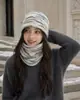 Novo Gorro de Tricô 2026 para Mulheres, Chapéu Versátil de Outono e Inverno, Chapéu de Lã que Afina o Rosto, Chapéu para Adultos de Circunferência Craniana Grande