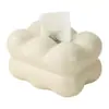 Caja de Pañuelos Creativa Cerámica Nórdica para Malvaviscos Caja de Almacenamiento de Pañuelos para Sala de Estar Mesita de Noche Caja de Pañuelos con Diseño de Nicho Adorno