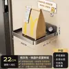 Estante Plegable tipo Gancho para Entregas, Estante de Pared para Entregas, Estante de Almacenamiento de Gran Capacidad para el Recibidor